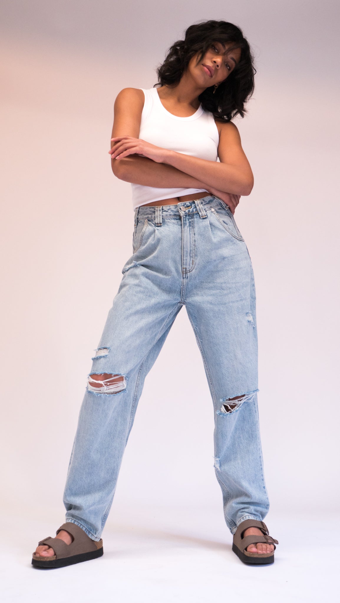 suki denim jean | lightwash denim – ZIGGY ZAZA