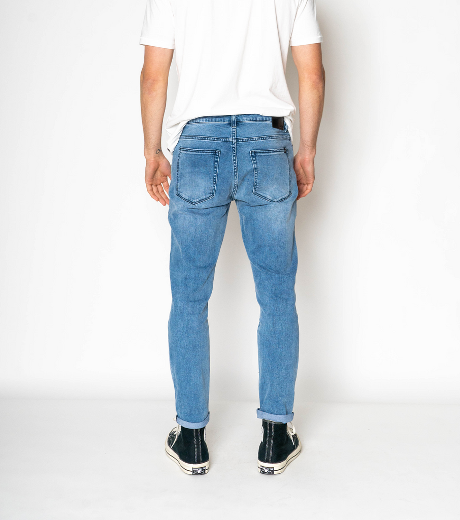 Pipes Crop - Baltic Blue - Ziggy Denim