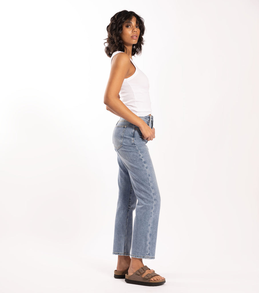Hi Mum Straight - Blue Realm - Ziggy Denim