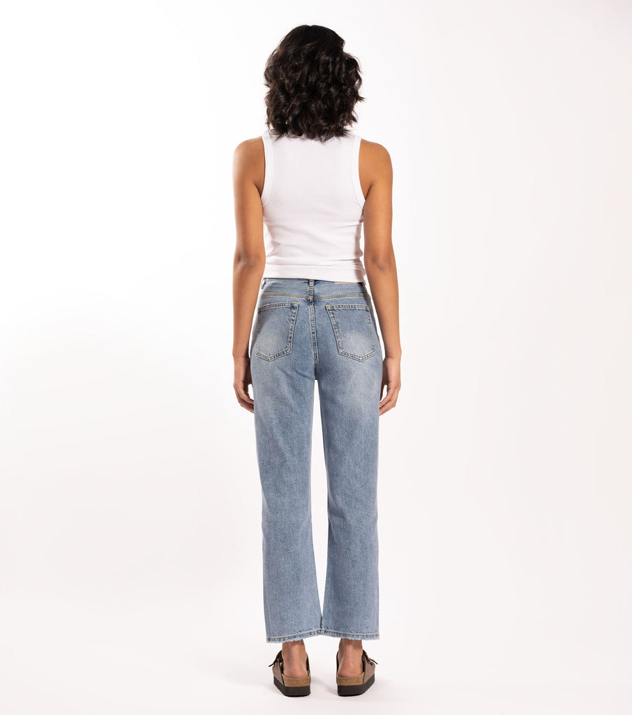 Hi Mum Straight - Blue Realm - Ziggy Denim